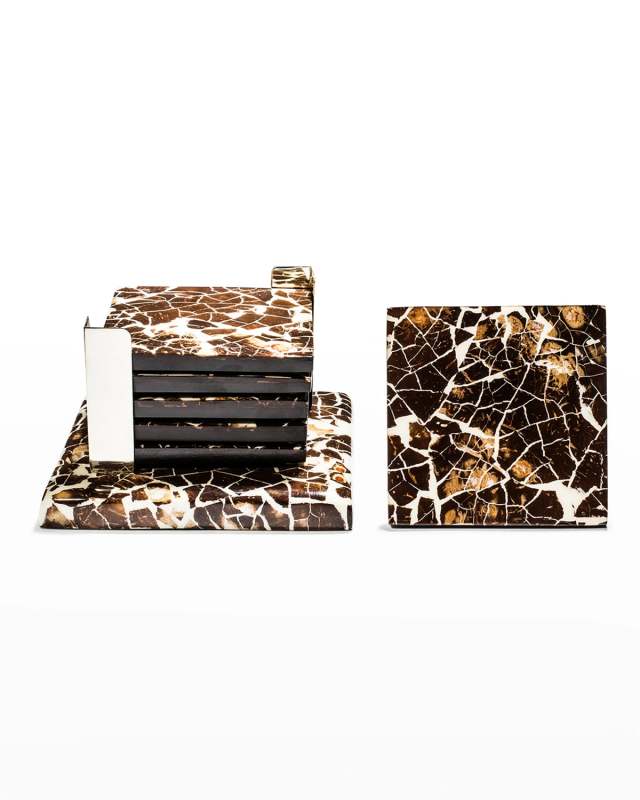 Coconut Coasters, Set of 6