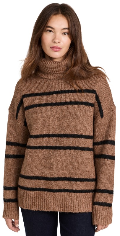 Line & Dot Veronica Sweater Brown