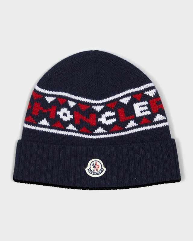 Kid's Logo Intarsia Knit Cap