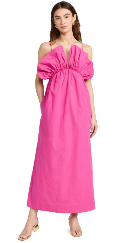 MARA HOFFMAN Raquel Dress Hot Pink