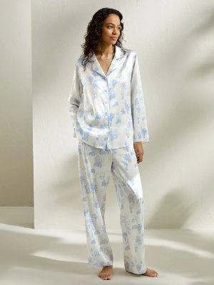 LILYSILK La Terra Long Pajama Set