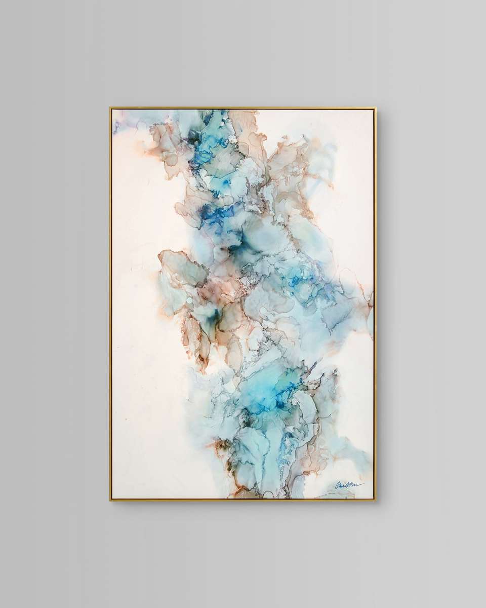 "Blue Current" Wall Art by Mark McDowell