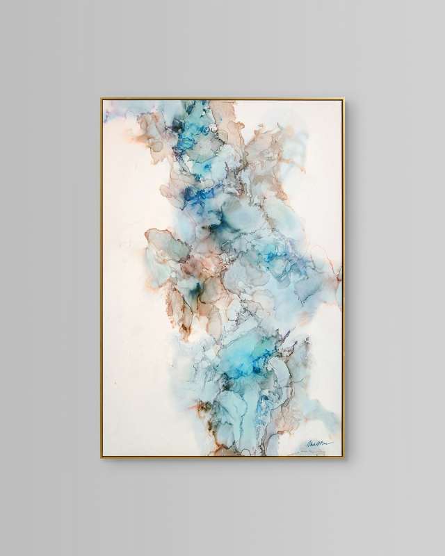 "Blue Current" Wall Art by Mark McDowell