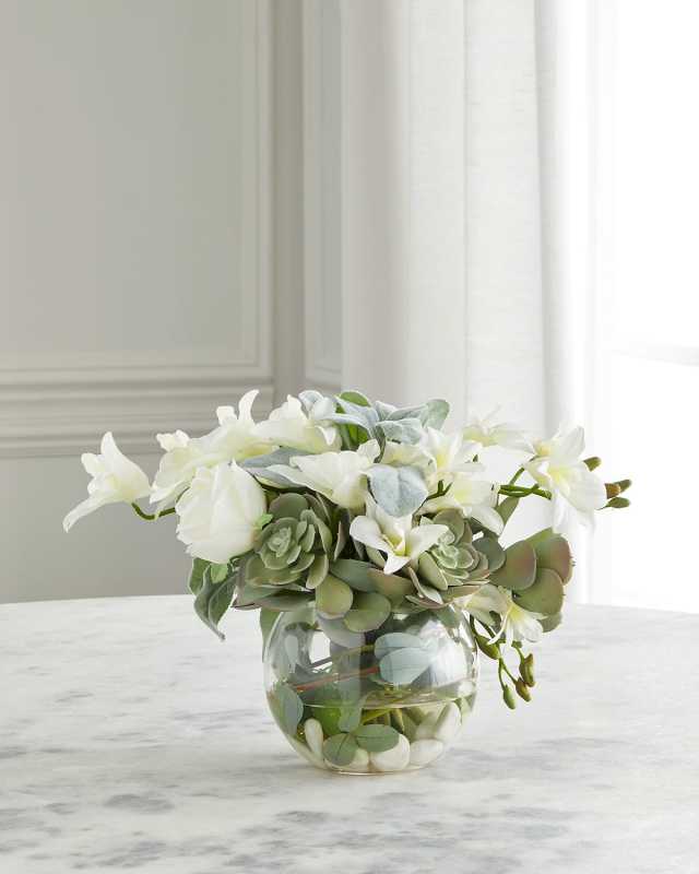 Orchid Succulent Mix Floral Arrangement