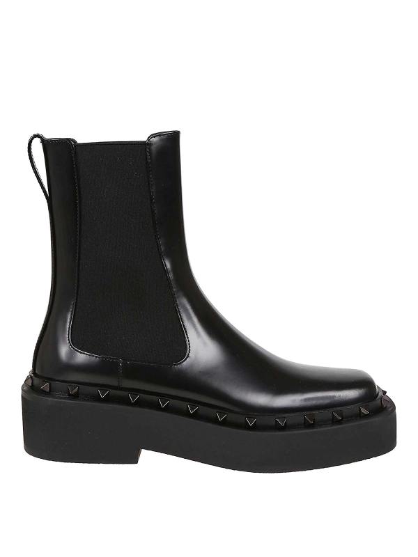 Valentino Garavani Bottines - Noir