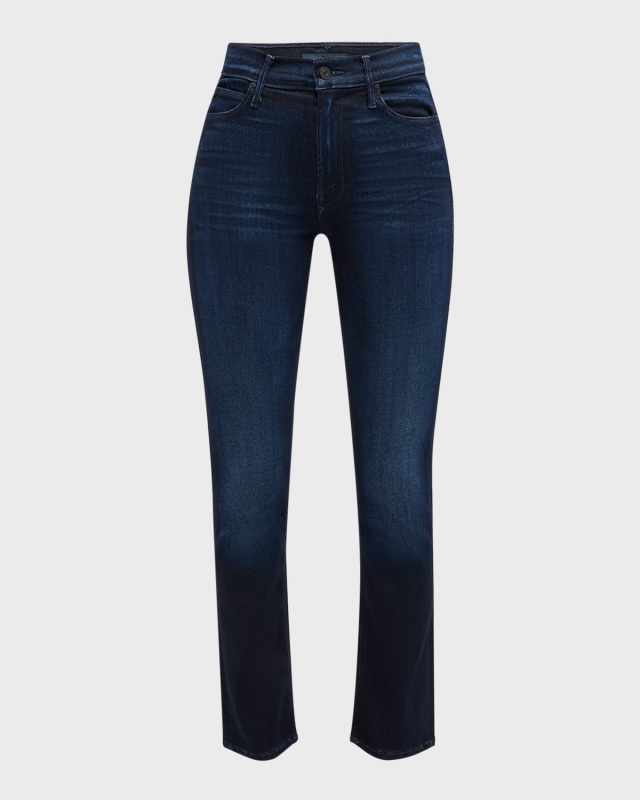 The Mid-Rise Dazzler Ankle Jeans