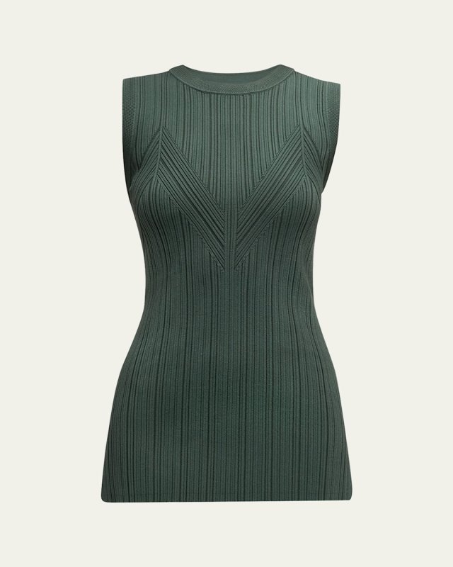 Semma Sleeveless Ribbed Sweater