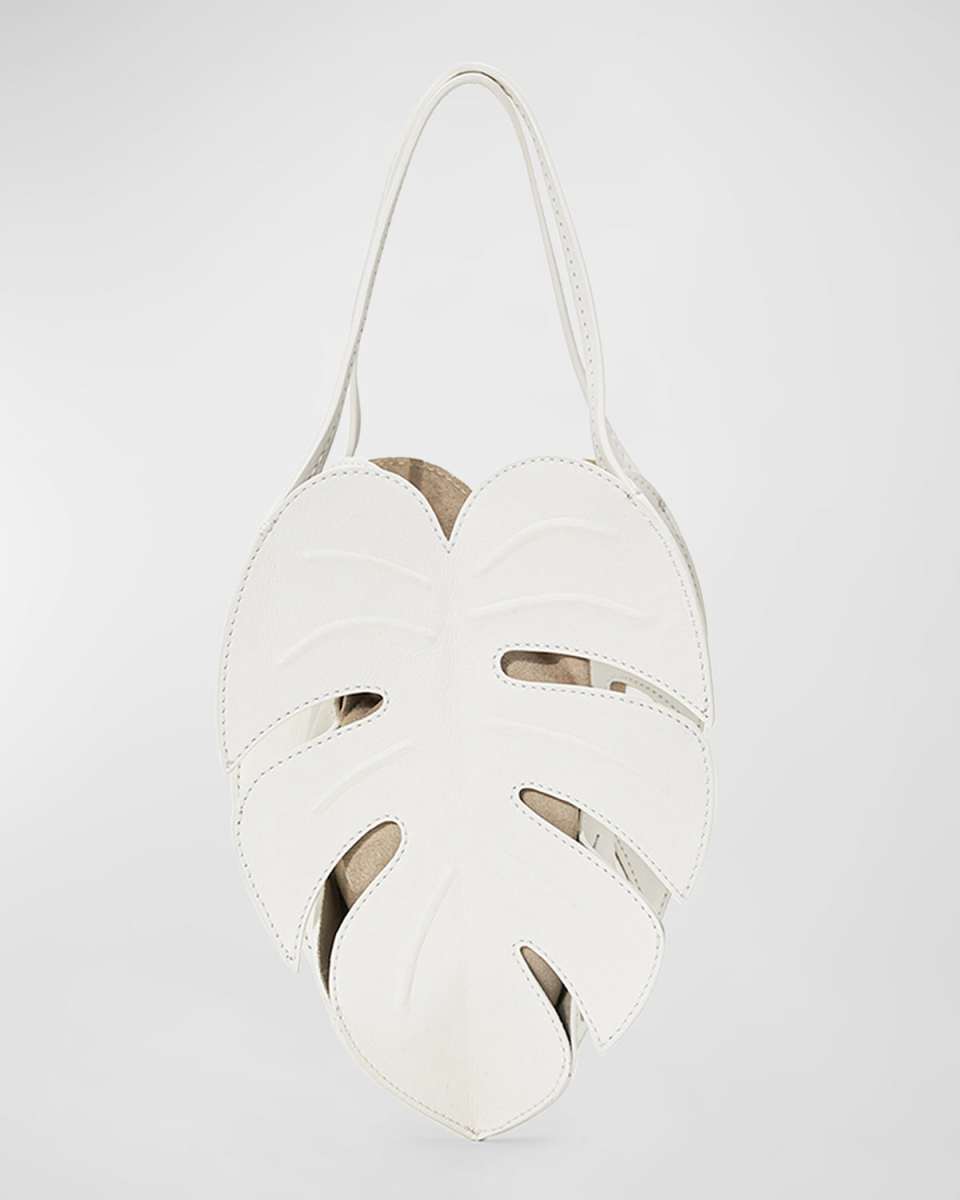 Palm Leather Shoulder Bag