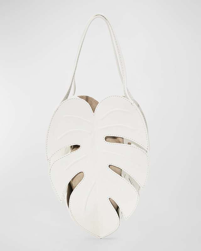 Palm Leather Shoulder Bag