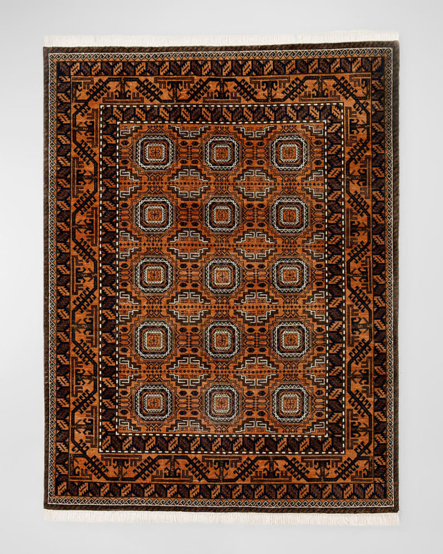 Hingol Hand-Knotted Rug, 10' x 14'