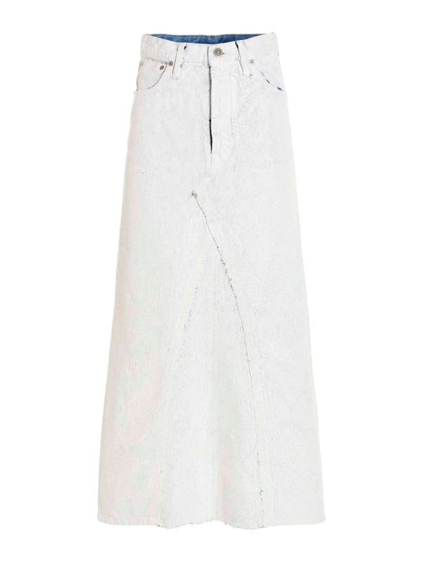 Maison Margiela Jupe Longue - Bianchetto