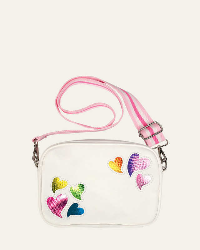 Girl's Dancing Hearts Crossbody Bag