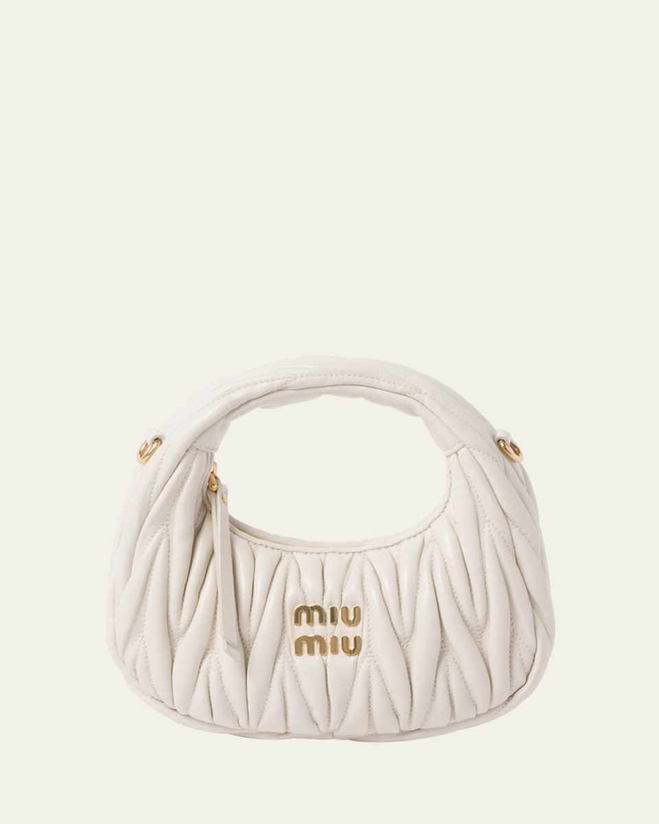 Quilted Leather Top-Handle Bag