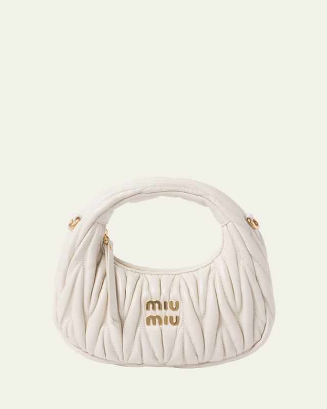 Quilted Leather Top-Handle Bag