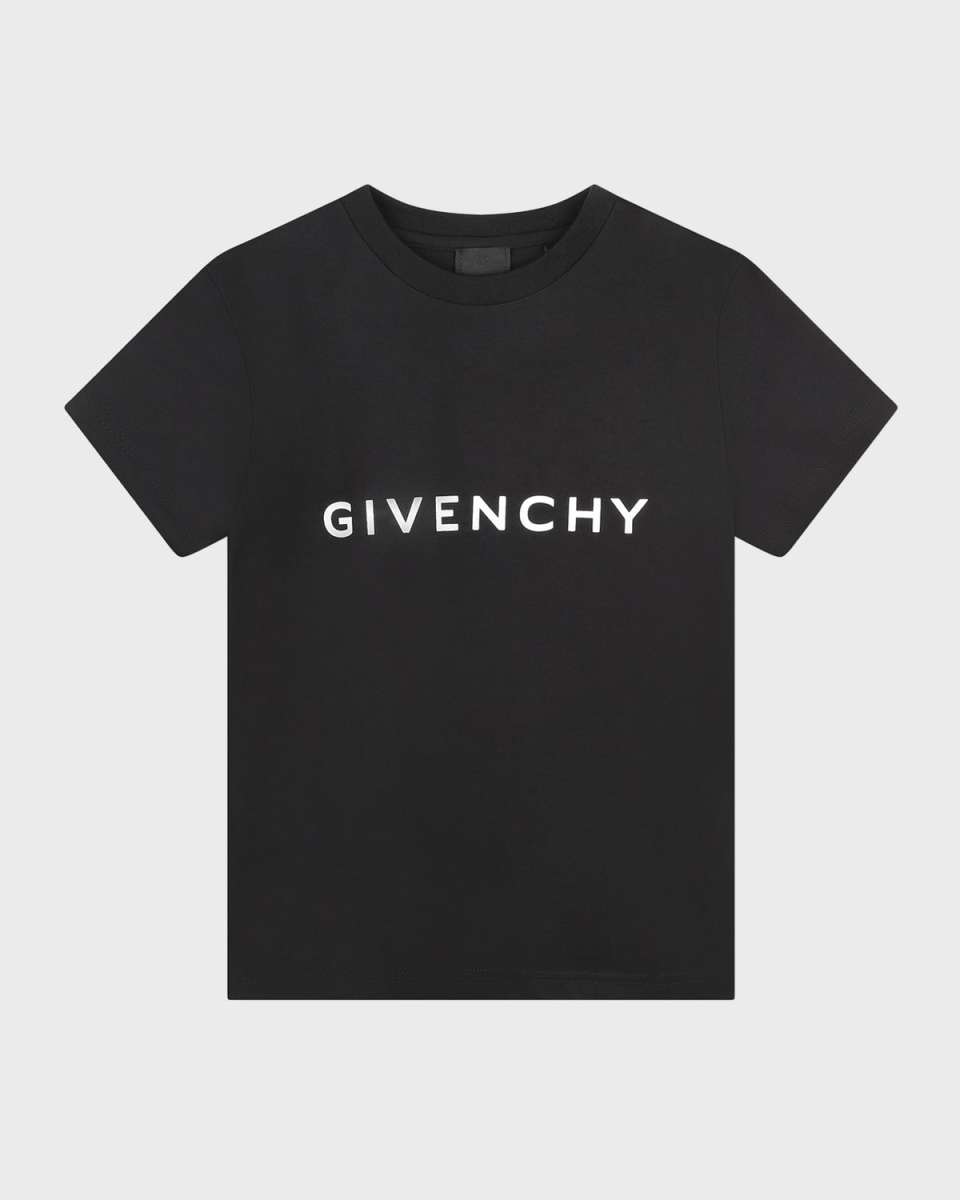 Boy's Classic Logo-Print T-Shirt, Size 6-12