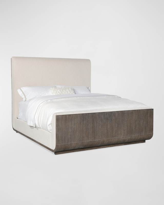 Modern Mood Upholstered King Panel