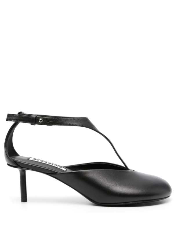 65mm leather pumps