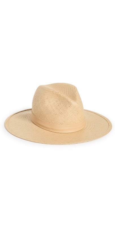 Janessa Leone Simone Straw Hat Sand