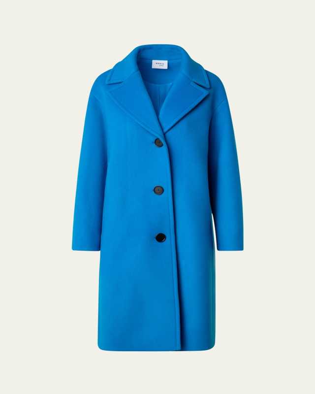 Straight Wool Coat