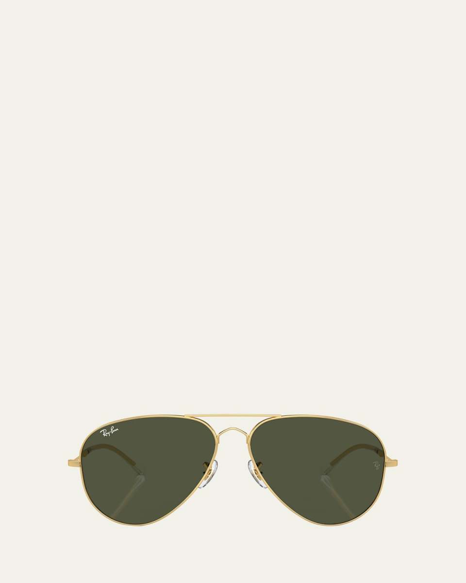 Classic Metal Aviator Sunglasses