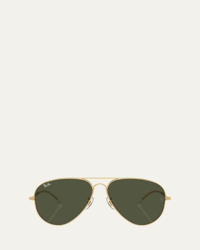 Classic Metal Aviator Sunglasses