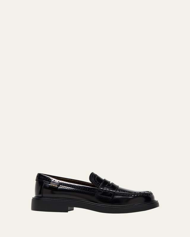 Gomma Classic Leather Penny Loafers