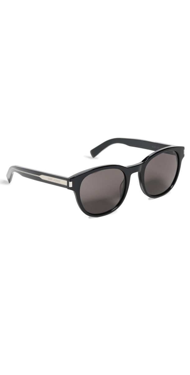 Saint Laurent SL 620 Sunglasses Black-Crystal-Black