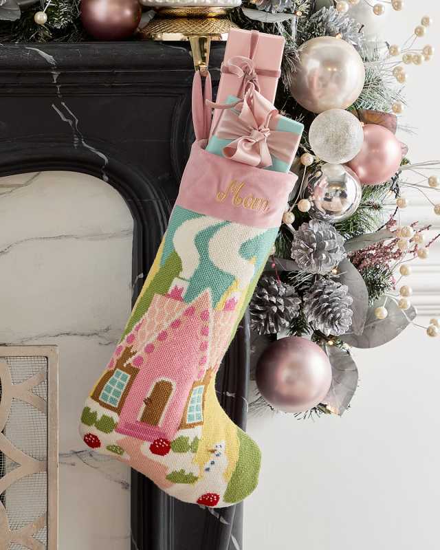 "The Winter Wonderland" Christmas Stocking, Personalized