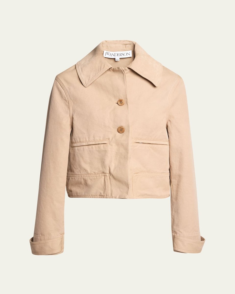 Cropped Workwear Jacket