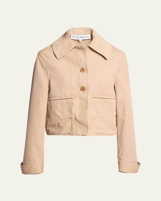 Cropped Workwear Jacket