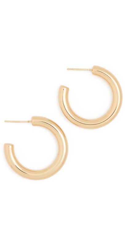 Jennifer Fisher Lilly Huggies Yellow Gold