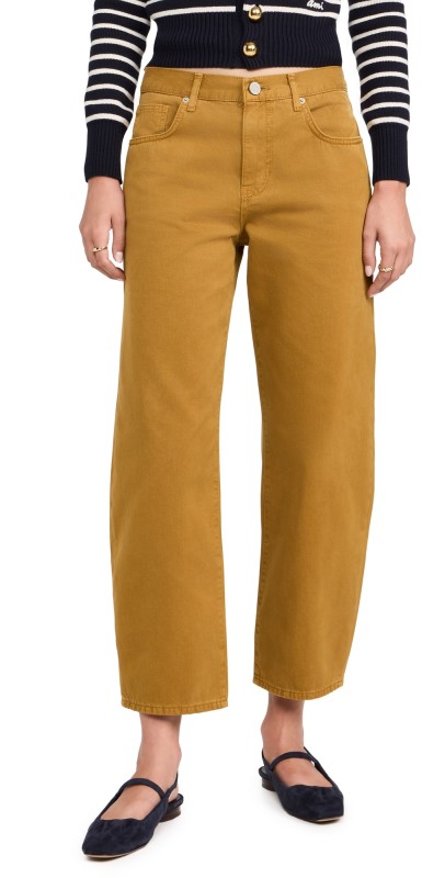 La Ligne Twill Marilyn Pants Mustard