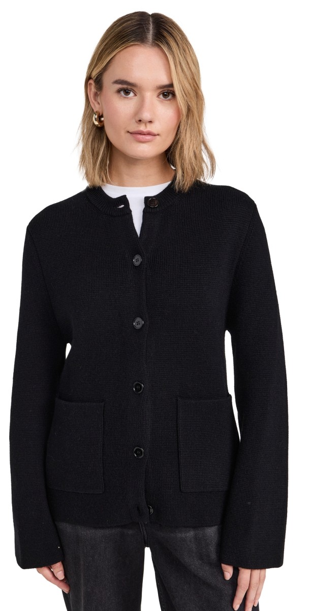 KULE The Marta Cardigan Black