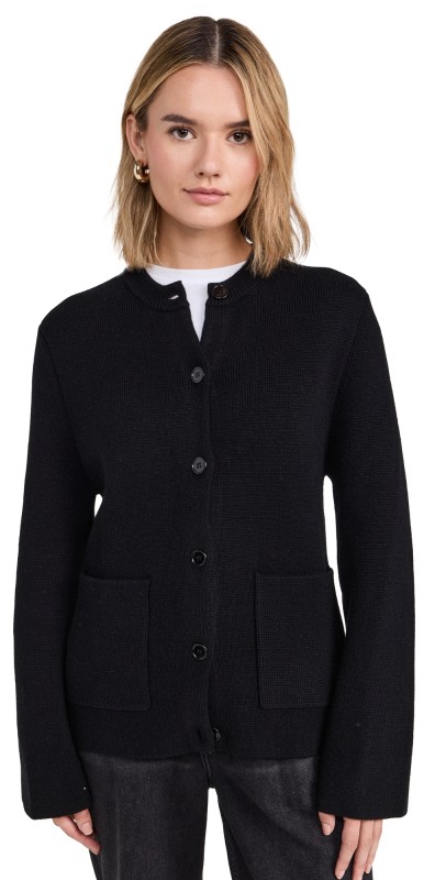 KULE The Marta Cardigan Black
