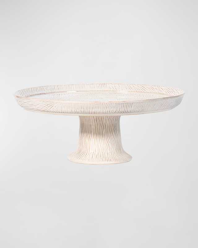 Blenheim Oak Whitewash Cake Pedestal