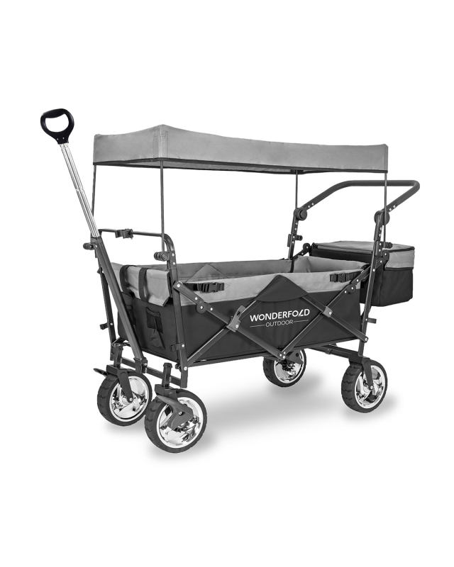 Push-and-Pull Premium Utility Folding Wagon
