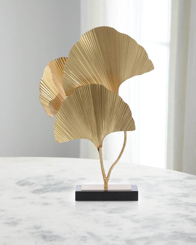 Shadows Of The Ginkgo Leaf Sculpture