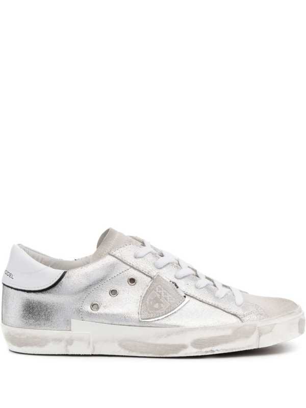 side-logo patch sneakers
