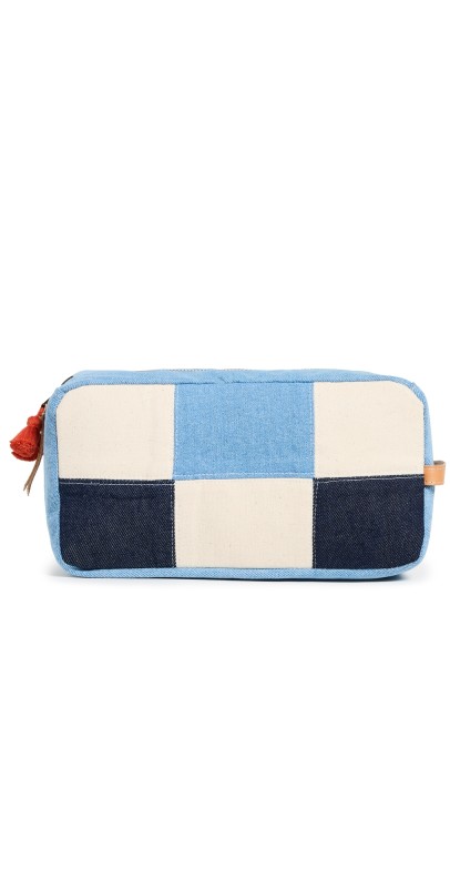 Mercado Global Edna Dopp Kit 90s Denim