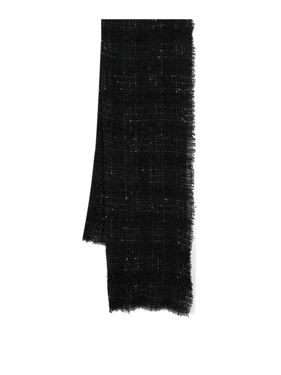 Faliero Sarti Écharpe - Noir
