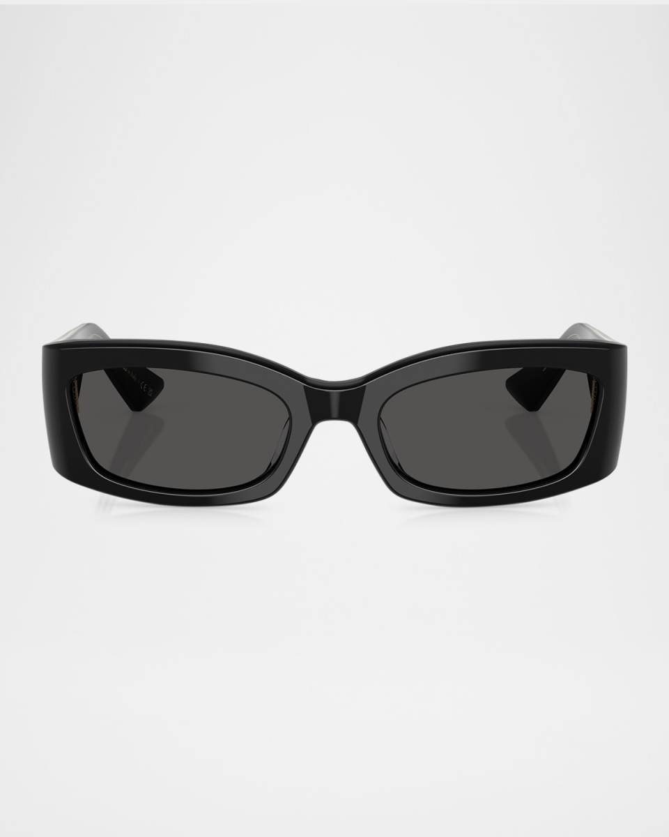 Ov5575su Rectangle Acetate Sunglasses