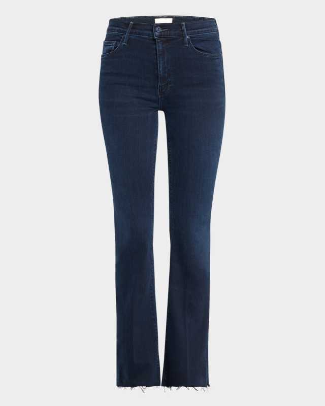The Weekender Frayed Flare Jeans