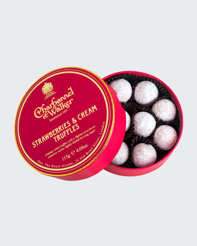 Strawberries & Cream Truffles