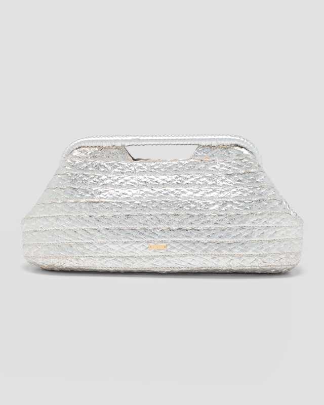 Aurora Large Metallic Clutch Bag