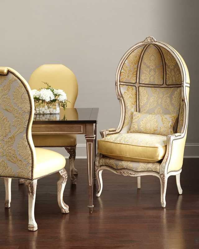 Devine Leather Balloon Chair