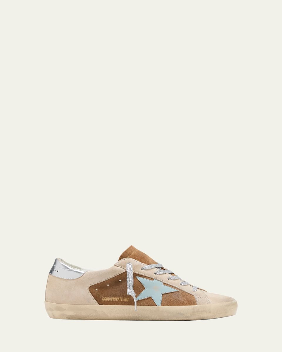 Superstar Colorblock Leather Low-Top Sneakers
