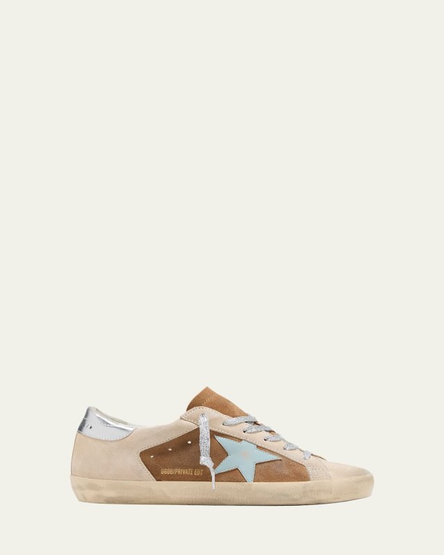 Superstar Colorblock Leather Low-Top Sneakers