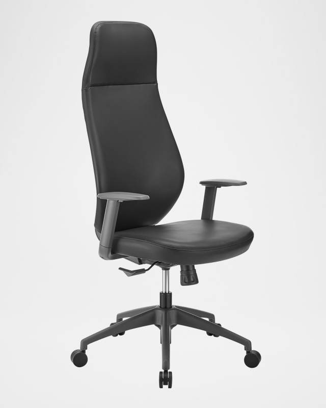 Filip Vegan Leather High-Back Office Chair