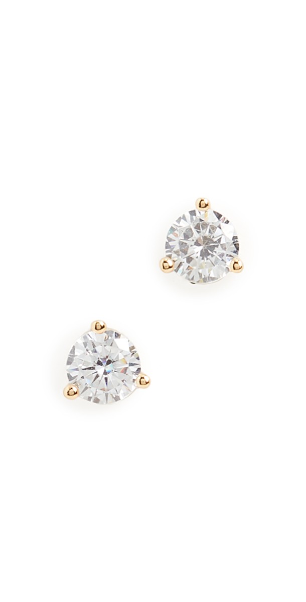 SHASHI Emily Studs Gold