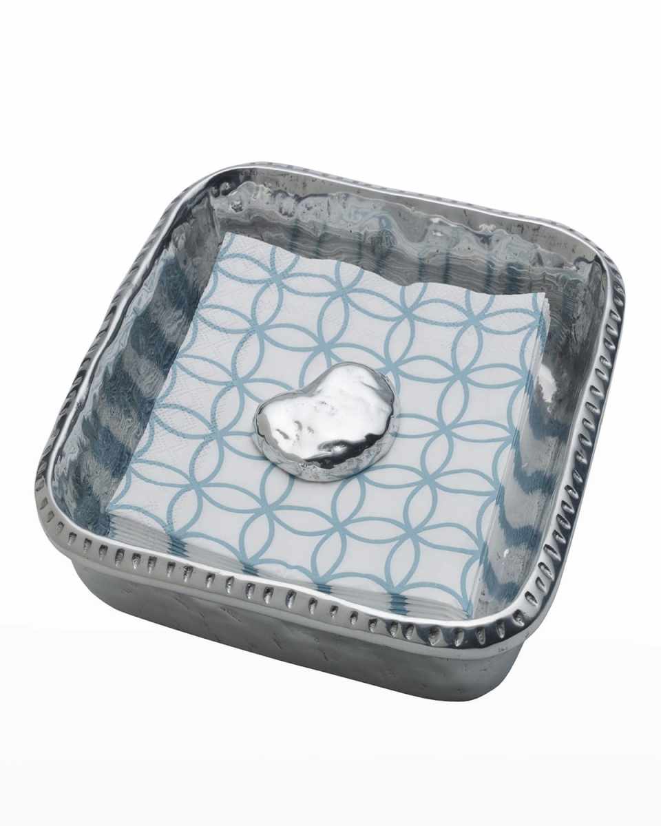 River Rock Napkin Box with Weight